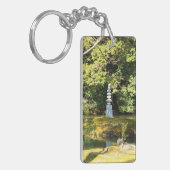 白蛇の塔/白蛇の塚 キーホルダー (正面左)