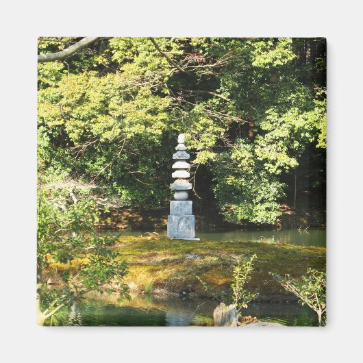 白蛇の塔/白蛇の塚 マグネット (正面)