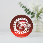 白蛇竜のルビー宝石 招待状 (スタンド正面)