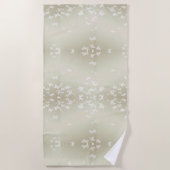 白蝶 ビーチタオル (正面)