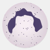 白血球 ラウンドシール (正面)