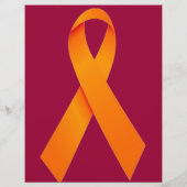 白血病がんリボン特典フライヤー チラシ (裏面)