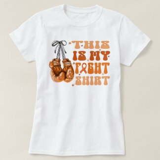 白血病これは私の戦士のための戦いのシャツだ Tシャツ