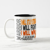 白血病の戦士 ツートーンマグカップ (左)
