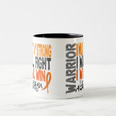 白血病の戦士 ツートーンマグカップ (中央)
