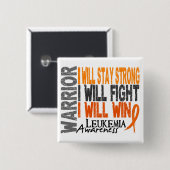 白血病の戦士 缶バッジ (正面&裏面)