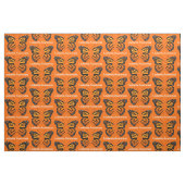 白血病の蝶認識度のリボン ファブリック (ファットクウォーター)