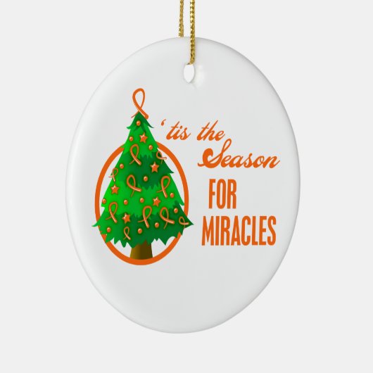 白血病の蟹座のクリスマスの奇跡 セラミックオーナメント (右)