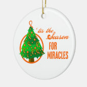 白血病の蟹座のクリスマスの奇跡 セラミックオーナメント (左)