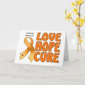 白血病の認識度 カード (黄色い花)