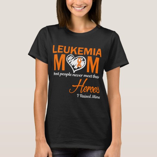 白血病ママ私が育てた Tシャツ (正面)