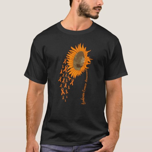 白血病啓発ヒマワリ 7 Tシャツ (正面)