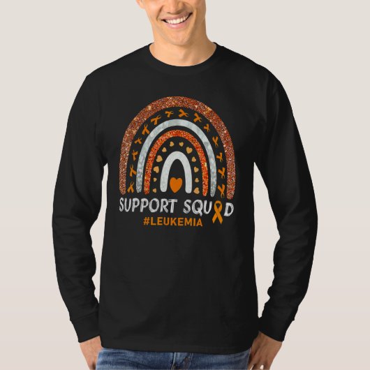 白血病啓発レインボー戦士サポートチーム Tシャツ (正面)