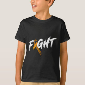 白血病啓発月間 戦え ビンテージ ブラッド Tシャツ