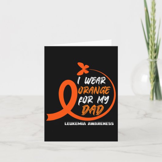 白血病彼女の戦いは私の戦い白血病認識度 カード (正面)