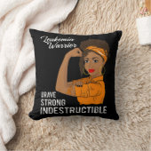 白血病戦士の不死癌の生存者Aw クッション (ブランケット)