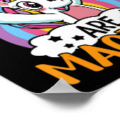 白血病戦士は魔法のユニコーン白血病Awa ポスター (角)