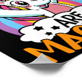 白血病戦士は魔法のユニコーン白血病Awa ポスター (角)