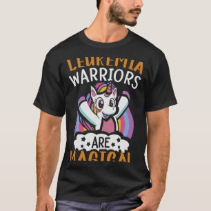 白血病戦士は魔法のユニコーン白血病Awa Tシャツ