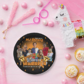 白血病生存者お祝いプレートベルリンギング ペーパープレート (パーティー)