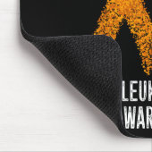 白血病私の母の戦いは私の戦い白血病アウェア マウスパッド (コーナー)