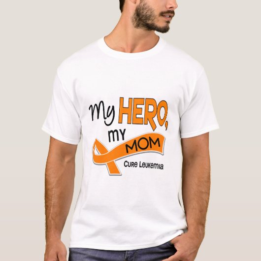 白血病私の英雄私のお母さん42 Tシャツ (正面)