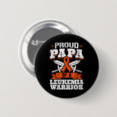 白血病誇りを持った戦士パパ認識度BloのPapa 缶バッジ (正面&裏面)