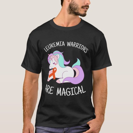 白血病認識度の贈り物 Tシャツ (正面)
