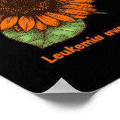 白血病認識度ひまわりギフト戦士サバイバー ポスター (角)