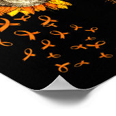 白血病認識度ひまわり ポスター (角)