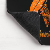 白血病認識度オレンジリボンこの家族We マウスパッド (コーナー)