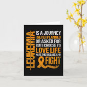 白血病認識度オレンジリボンのサポート カード (黄色い花)