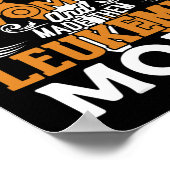 白血病認識度オレンジリボン ポスター (角)