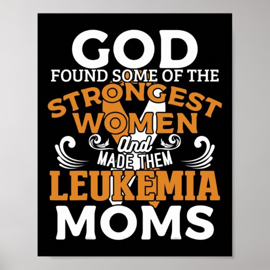 白血病認識度オレンジリボン ポスター (正面)