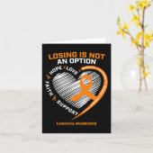 白血病認識度ファイターギフトメンズウィメンズキッズル カード (黄色い花)