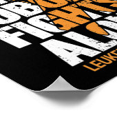 白血病認識度ファミリー支援白血病アワーン ポスター (角)