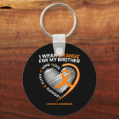 白血病認識度ブラザーキッズ白血病アワレ キーホルダー (正面)