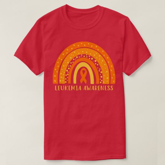 白血病認識度ボホレインボーIII Tシャツ (デザイン正面)