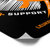 白血病認識度メンズウィメンズキッズファミリー白血病 ポスター (角)