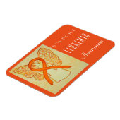 白血病認識度リボンエンジェルカスタムマグネット マグネット (左側)