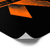 白血病認識度リボン ポスター (角)