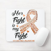 白血病認識度彼女の戦いは私の戦い マウスパッド (マウス)