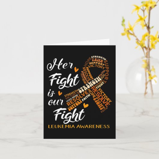 白血病認識度戦士の戦いは我々の戦い カード (黄色い花)