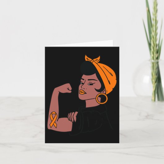 白血病認識度月オレンジリボンウォリアー カード (正面)