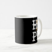 白血病認識度月希望ヴィンテージ血癌 コーヒーマグカップ (正面右)