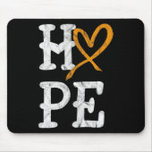 白血病認識度月希望ヴィンテージ血癌 マウスパッド (正面)