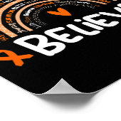 白血病認識度月白血病 ポスター (角)