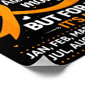 白血病認識度月 ポスター (角)