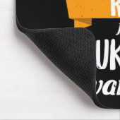 白血病認識度月I衣服赤血がん1 マウスパッド (コーナー)