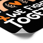 白血病認識度白血病と闘う ポスター (角)